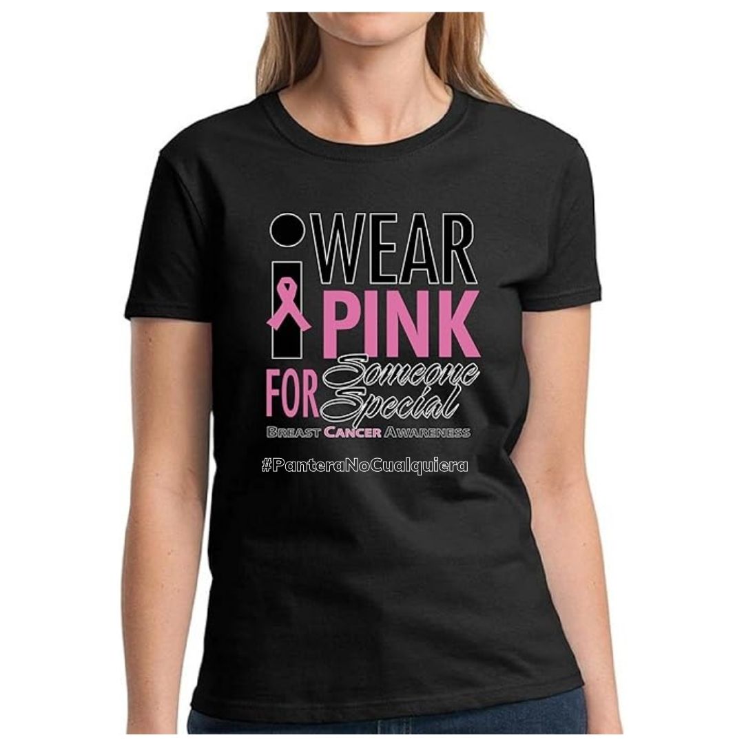 Playera I wear Pink