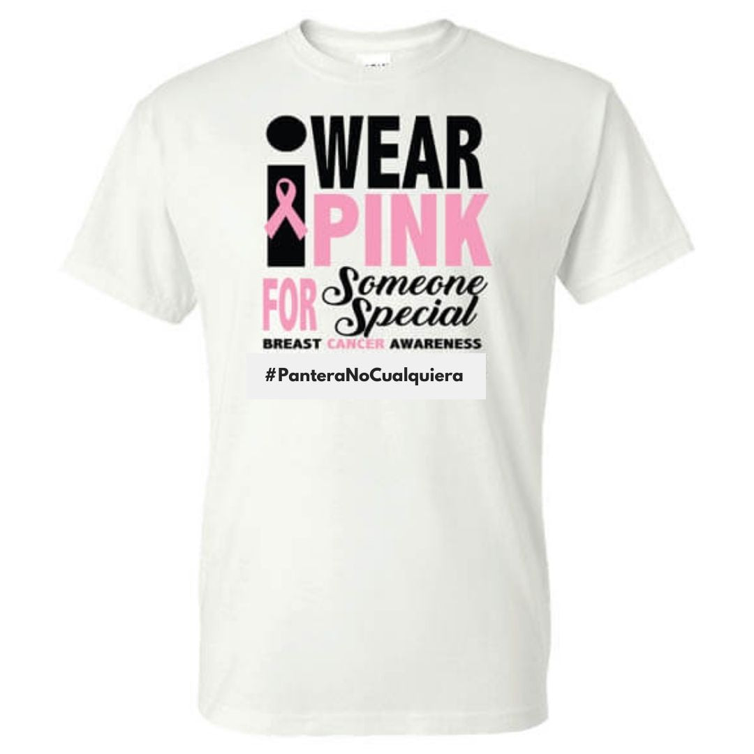 Playera I wear Pink