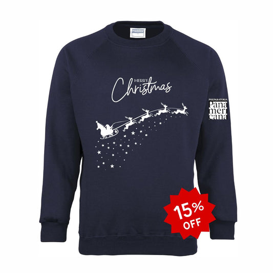 Ugly Sweatshirt Christmas azul